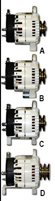 exemples de montages d'alternateurs Balmar